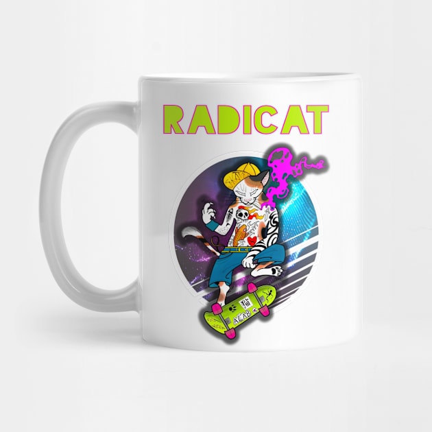 Radicat: cool cat skating by Blacklinesw9